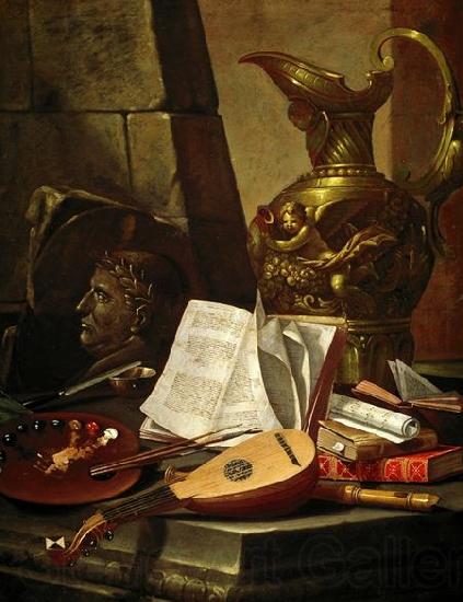 Cristoforo Munari Allegoria delle arti Spain oil painting art